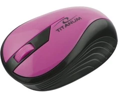 Belaidė pelė Titanum TM114P, rožinė