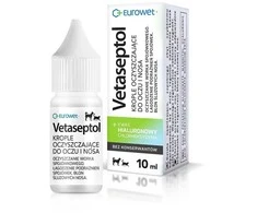 EWE EUROWET Vetaseptol – reinigende druppels voor ogen en neus voor honden en katten – 10 ml