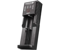 everActive universalus Li-Ion/LiFePO4 ir Ni-MH akumuliatorių kroviklis su Powerbank funkcija UC100C
