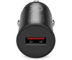 Automobilio Įkroviklis - everActive CC-15Q 18W Quick Charge 3.0 USB-A 12V/24V Juodas