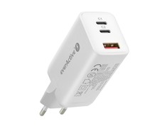 everActive 5-20V USB QC 3.0 ir USB-C PD PPS QC4+ 65W GaN įkroviklis SC-650Q