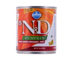 FARMINA N&amp;D PUMPKIN - DOG Wet vištiena moliūgas&amp;Pomegranate PUPPY 285 g (pak.6)