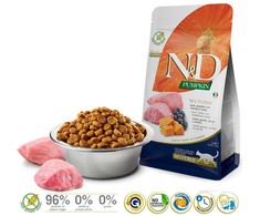 Farmina n&amp;d pumpkin cat ėriena&amp;blueberry neutered - sausas maistas katei - 1,5kg