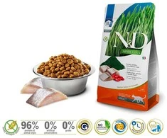 Sausas Kačių Maistas - Farmina N&amp;D Spirulina, 1.5kg