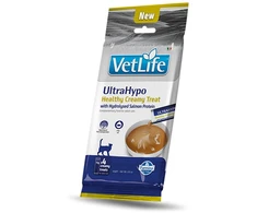 FARMINA Vet Life Cat Ultrahypo Creamy treat with lašiša box mono – cat treat – 4x15g