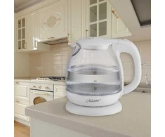 Maestro Elektrinis virdulys stiklinis 1l 1100w mr-055-baltas