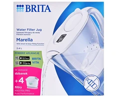 Brita Marella + 4 Maxtra Pro PP filter jug