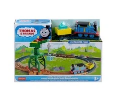 Fisher Price Tomas ir Draugai traukinys su varikliu ir kranu Karolek ZA5532
