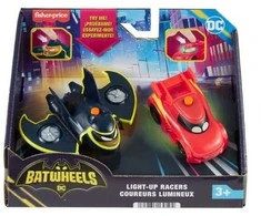 Fisher Price Fisher DC BATWHEELS transporto priemonės su šviesomis Betsparnis Redbird ZA6046