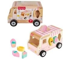 Mattel „Fisher Price“ medinis ledų formų rūšiuoklis
