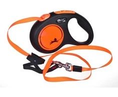 Flexi new neon - smycz automatinė - m: 5m