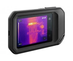 „Flir“ terminė kamera su „MSX Wi-Fi“ vaizdo gerinimo technologija ir debesijos ryšiu, 160x120 pikselių, iki 400 °C, matymo laukas 54x42 °C, C5