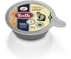 FOLK Traditional Polish delicious rabbit – šlapias kačių maistas – 85g