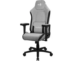 Fotel aerocool crown aeroweave ash pilkas