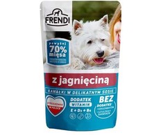 FRENDI Pieces in a delicate sauce su ėriena - Wet dog food - 100 g