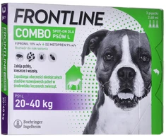 Frontline Combo Spot-on L - Parasite drops for dogs - 3 x 2,68 ml