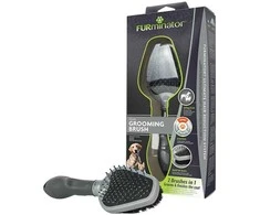 Furminator szczotka dvipusė šuniui i kota