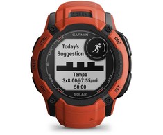 Laikrodis garmin instinct 2x solar, 50mm mip red