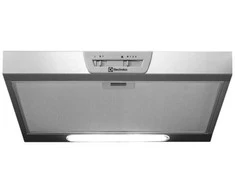 Gartraukis Electrolux LFU215x po spintele esantis gaubtas