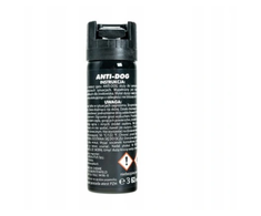 Pipirinės dujos TW 1000 PEPPER-FOG nuo šuns 63 ml - kūgio/debesėlio formos
