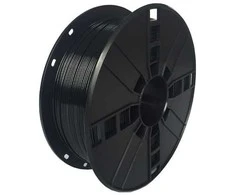 Gembird 3D spausdintuvo siūlelis petg / 1,75 mm / 1kg / juodas