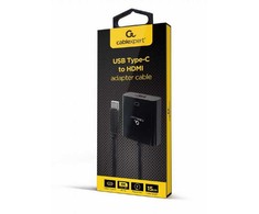 Gembird Adapteris USB-C į HDMI 4k 60hz kištukas (lizdas), 15 cm