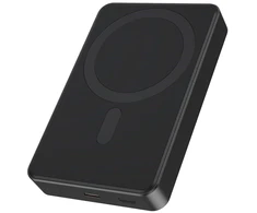 Gembird PB10-WPC15M-01 Magnetinė belaidė nešiojama baterija 15 W, 10000 mAh, juoda
