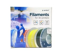 Gembird Filament abs high speed, 1,75 mm, 1kg, balta