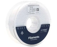 Gembird Filament abs high speed, 1,75 mm, 1kg, balta