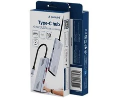Gembird UHB-CM-U310-A2C2-01, 4-port A + C USB 3.2 (Gen 2) Type-C hub