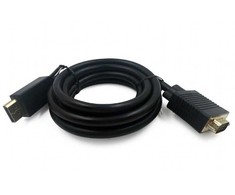 Kabelis gembird ccp-dpm-vgam-6 (d-sub (vga) m - displayport m; 1,8m; spalva juoda)