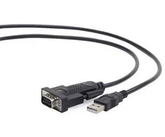 Gembird Kabelis usb->rs232(9pin) 1,5m lizdinė plokštelė