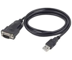 Gembird Kabelis usb->rs232(9pin) 1,5m lizdinė plokštelė
