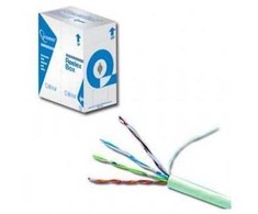 Gembird upc-5004e-sol utp kabelis (utp; 305m; cat.5e; pilka spalva)