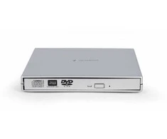 Kietasis diskas Gembird DVD-USB-021-SV External USB DVD drive, sidabrinis