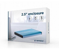 Gembird Išorinis 2,5 colio USB 3.0 disko dėklas, mėlynas