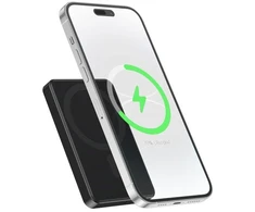 Gembird PB05-WPC15M-01 Magnetic wireless powerbank 15 W, 5000 mAh, juodas