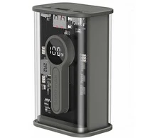 Gembird | Skaidrus QC3.0 greito įkrovimo maitinimo blokas | PB09-TQC3-01 | 9000 mAh | Juodas