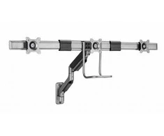 Gembird Sieninis laikiklis 3 monitoriams 17-27 colių, 6kg