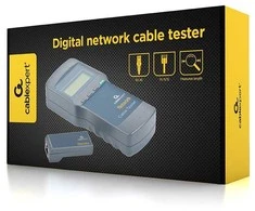 Gembird Cablexpert NCT-31 skaitmeninis tinklo kabelių testeris, juodas