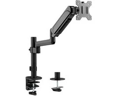 Gembird Stalinio kompiuterio monitoriaus rankena / laikiklis, reguliuojamas nuo 17" iki 32", galima apkrauti iki 9kg