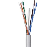 Gembird utp kabelis (6 kategorija 100 m pilkas awg24 cca)
