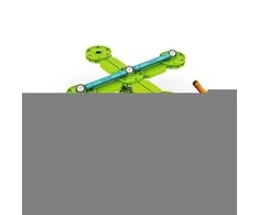 Trefl GEOMAG KOMPAS magnetiniai blokeliai, magnetinio lauko konstrukcijos, 35 vnt. NAUJIENA