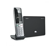 Gigaset BasicLine IP + COMFORT 500HX Telefonas w systemie DECT Nazwa i identyfikacja dzwoniącego Juodas, Sidabrinė