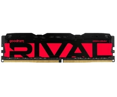 DDR4 16GB 3200MHz UDIMM goodram RIVAL Radiant Raudona