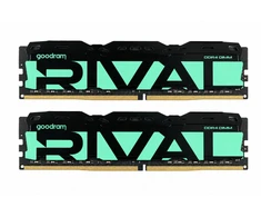 DDR4 2x32GB KIT UDIMM goodram RIVAL Radiant Žalias