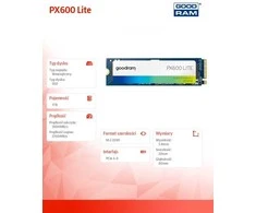 GOODRAM PX600L 1TB PCIe NVMe gen 4x4 M.2 2280 SSD