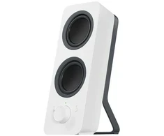 „Logitech z207“ balti garsiakalbiai