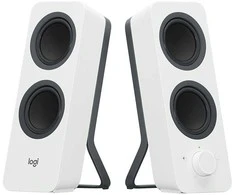 „Logitech z207“ balti garsiakalbiai