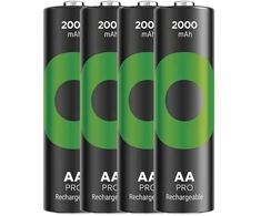GP Battery Akumulatorki r6/aa ni-mh 2000mah recyko pro blister 4 vnt.